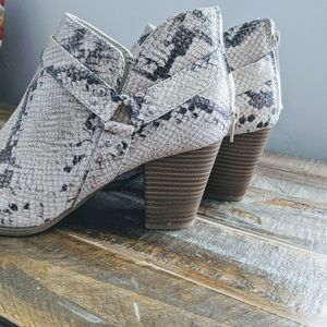 fergalicious snakeskin booties